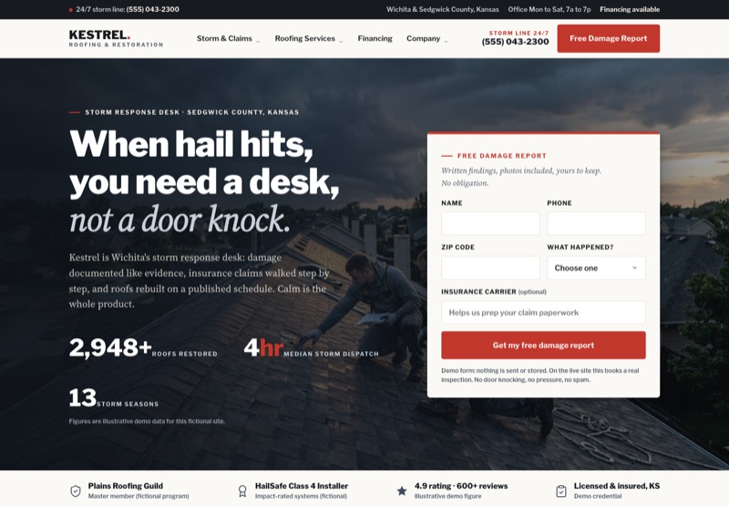 What Makes a Roofing Website Convert?